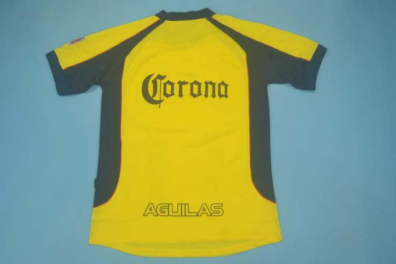 Thailand Quality(AAA) 2001/02 Club America Home Retro Soccer Jersey