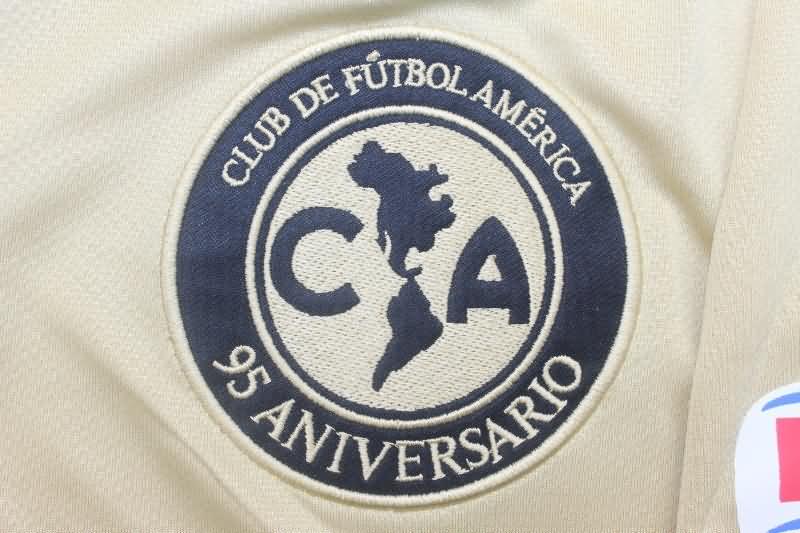 Thailand Quality(AAA) 95th Club America Anniversary Long Sleeve Retro Soccer Jersey