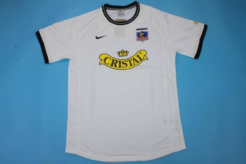 Thailand Quality(AAA) 2000/01 Colo Colo Retro Home Soccer Jersey