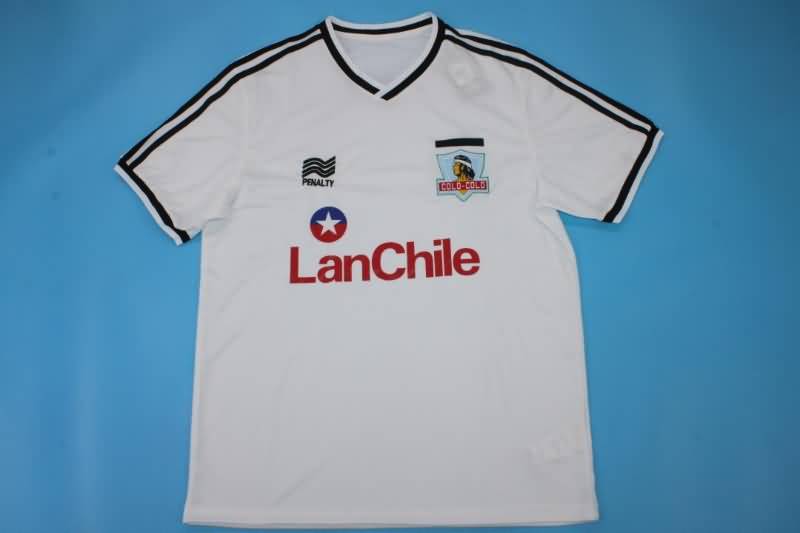 Thailand Quality(AAA) 1986 Colo Colo Home Retro Soccer Jersey