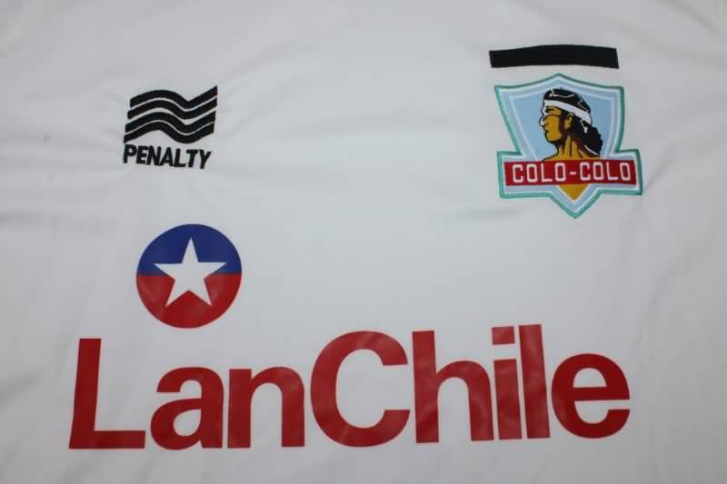 Thailand Quality(AAA) 1986 Colo Colo Home Retro Soccer Jersey