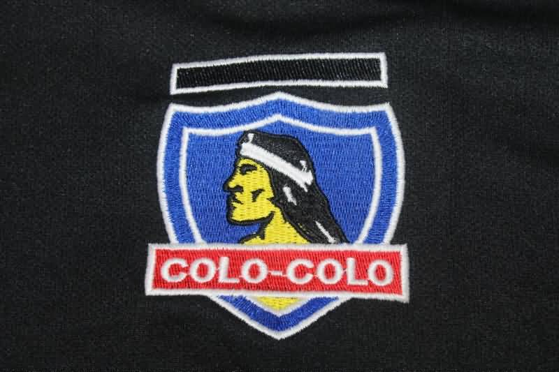 Thailand Quality(AAA) 2006 Colo Colo Away Long Sleeve Retro Soccer Jersey