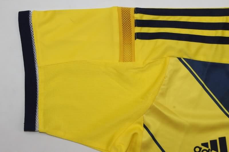 Thailand Quality(AAA) 2014 Colombia Home Retro Soccer Jersey