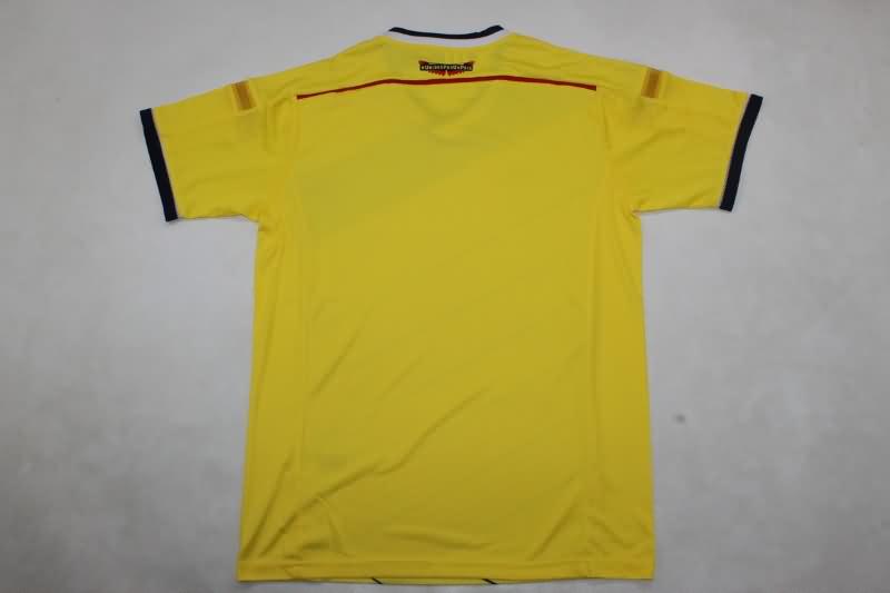 Thailand Quality(AAA) 2014 Colombia Home Retro Soccer Jersey