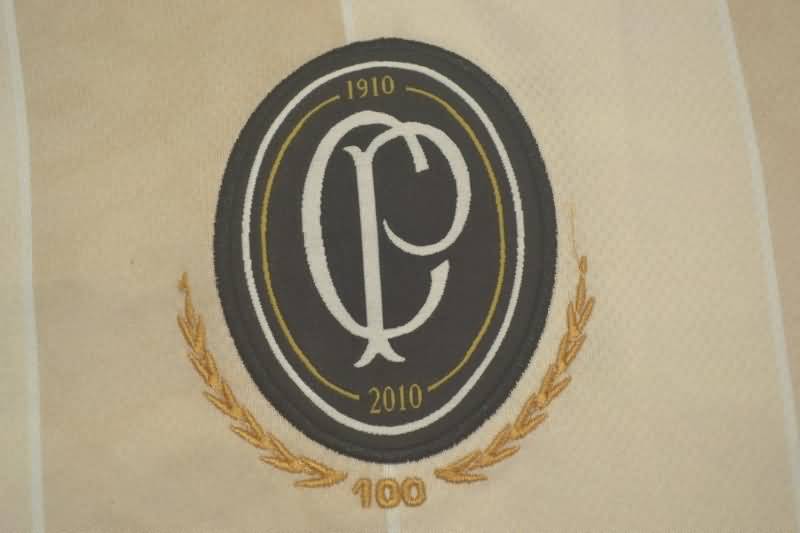 Thailand Quality(AAA) 2010 Corinthians 100 Anniversary Retro Soccer Jersey