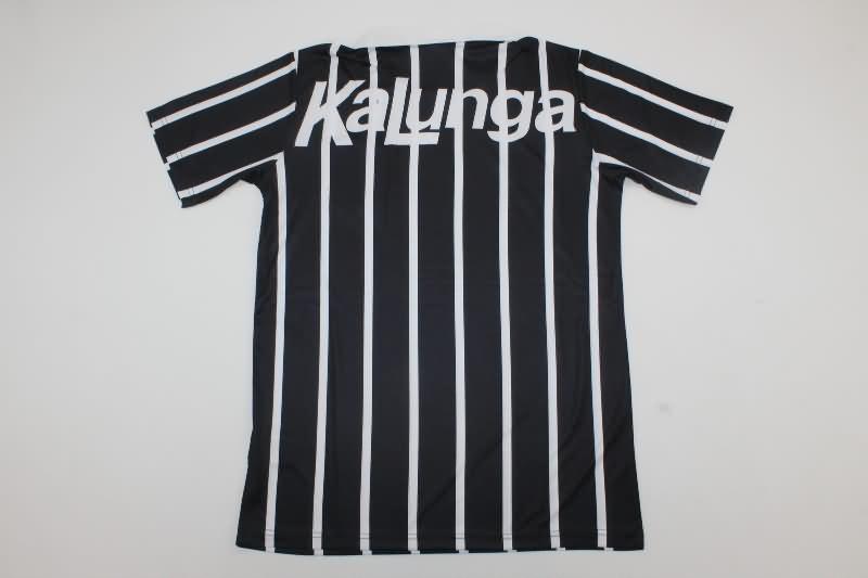 Thailand Quality(AAA) 1990 Corinthians Away Retro Soccer Jersey