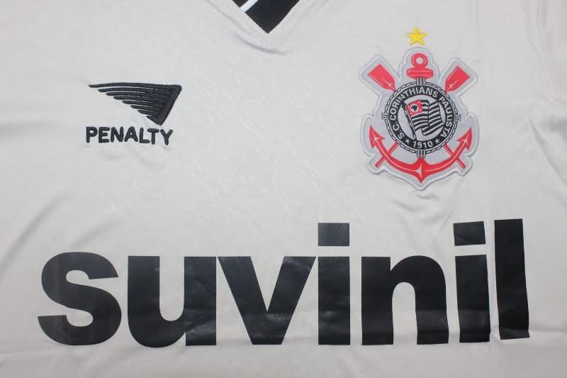 Thailand Quality(AAA) 1996 Corinthians Home Retro Soccer Jersey