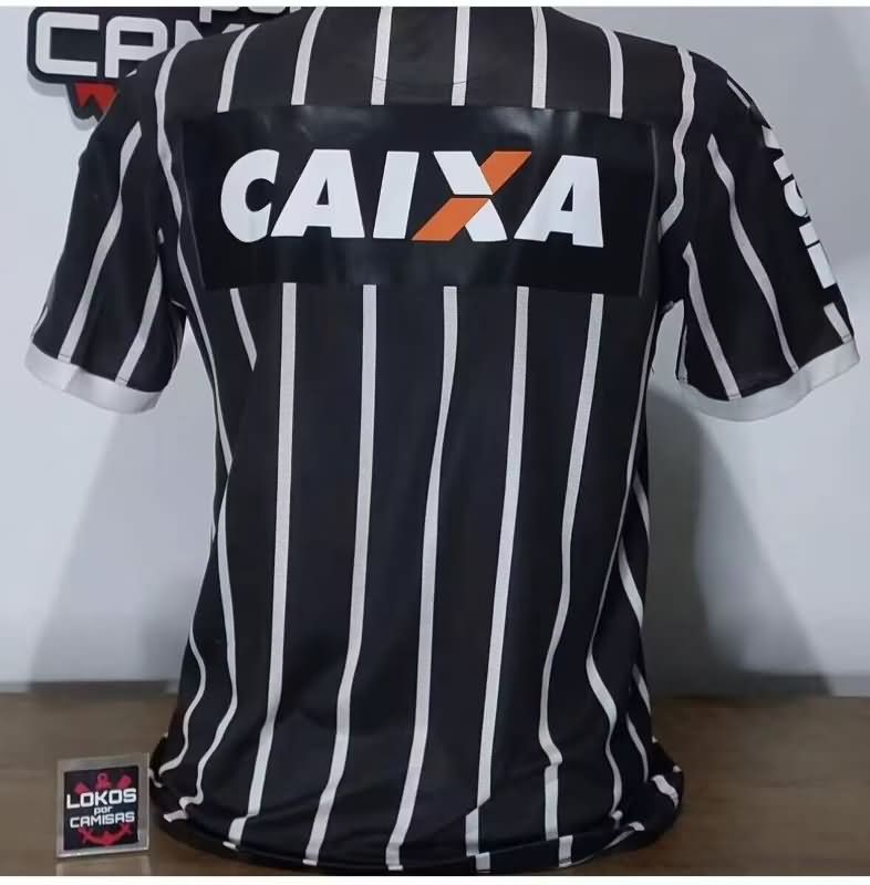 Thailand Quality(AAA) 2013 Corinthians Away Retro Soccer Jersey