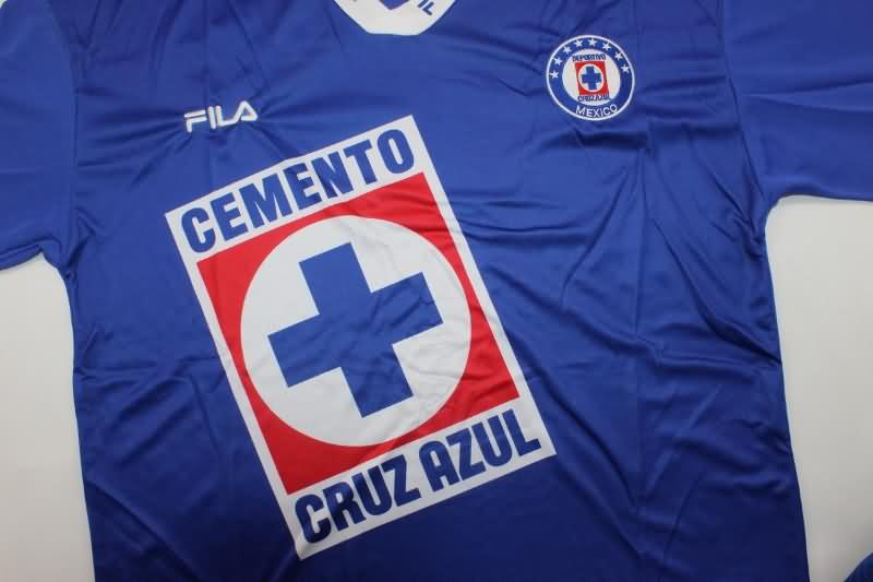 Thailand Quality(AAA) 1996 Cruz Azul Home Retro Soccer Jersey