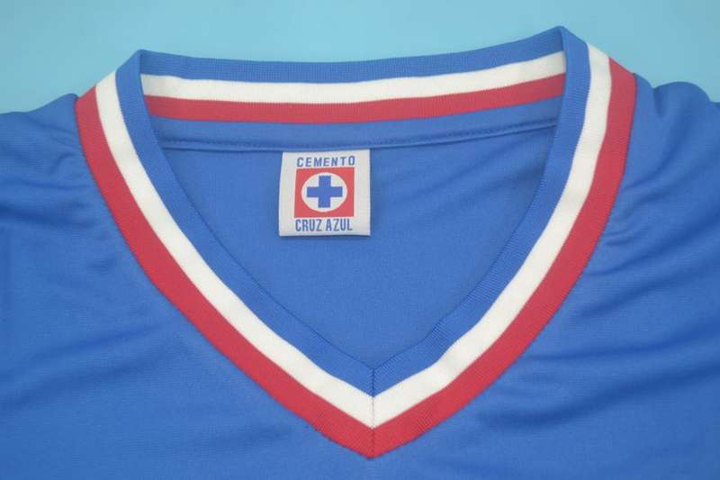 Thailand Quality(AAA) 1973/74 Cruz Azul Home Retro Soccer Jersey
