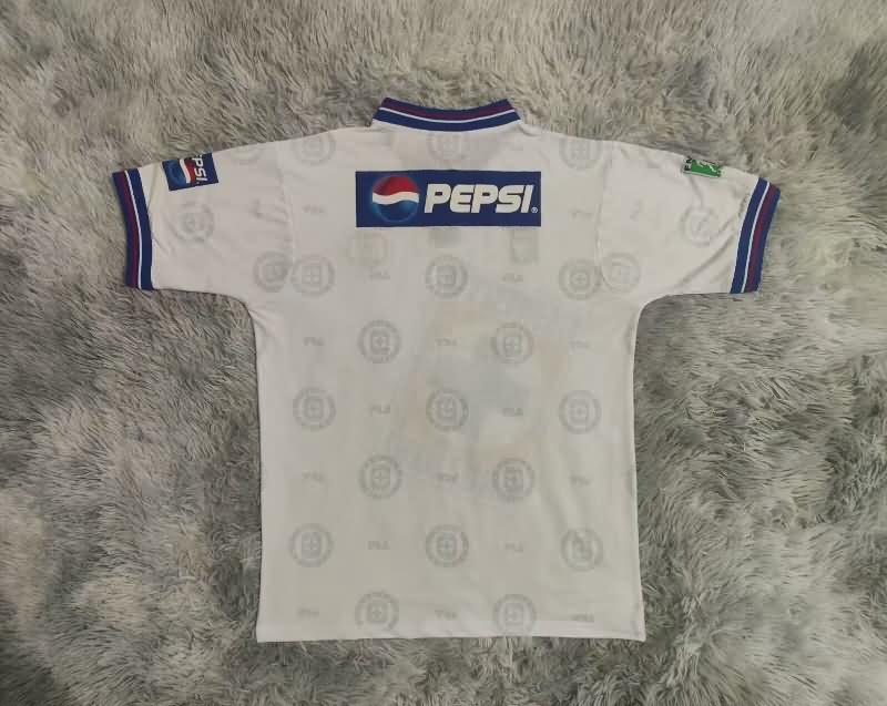 Thailand Quality(AAA) 1998/99 Cruz Azul Away Retro Soccer Jersey