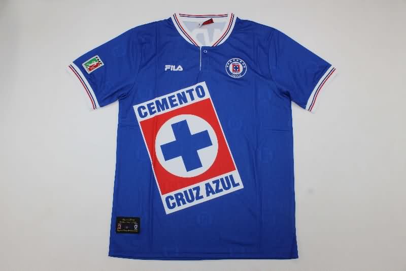 Thailand Quality(AAA) 1999/00 Cruz Azul Home Retro Soccer Jersey Thailand Quality(AAA) 1999/00 Cruz Azul Home Retro Soccer Jersey