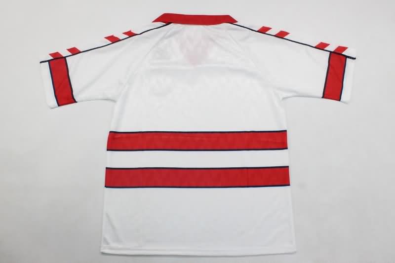 Thailand Quality(AAA) 1988 Denmark Away Retro Soccer Jersey