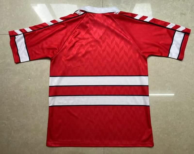 Thailand Quality(AAA) 1988 Denmark Home Retro Soccer Jersey