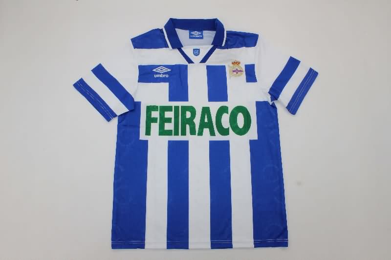 Thailand Quality(AAA) 1994/95 Deportivo La Coruna Home Retro Soccer Jersey Thailand Quality(AAA) 1994/95 Deportivo La Coruna Home Retro Soccer Jersey