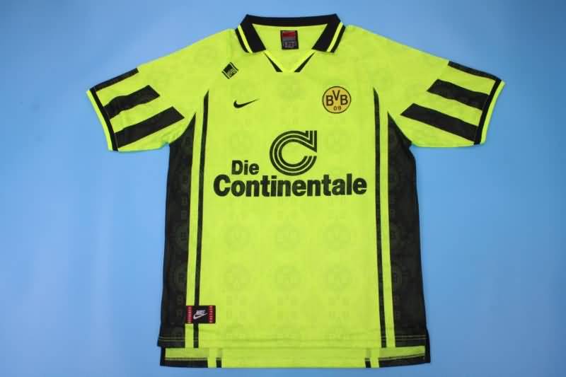 Thailand Quality(AAA) 1996/97 Dortmund Home Retro Soccer Jersey