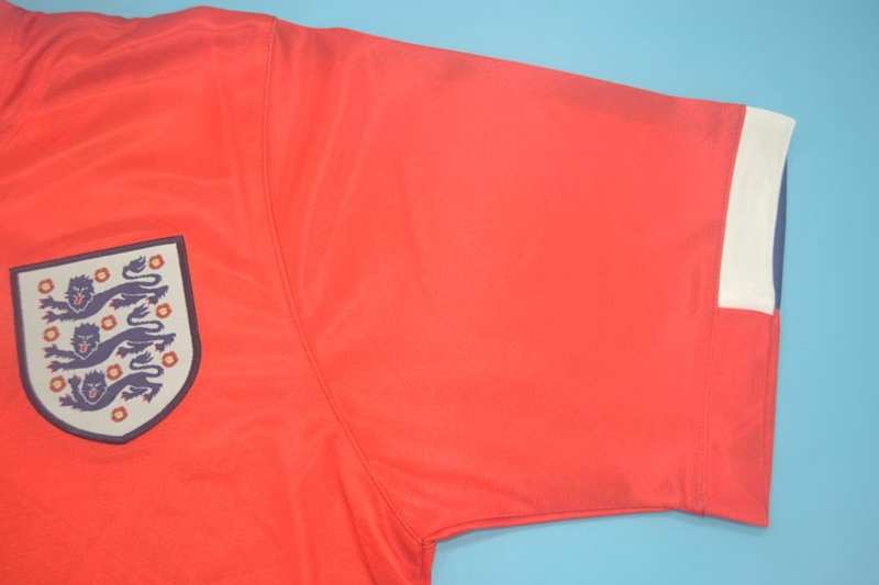 Thailand Quality(AAA) 1989 England Away Retro Soccer Jersey