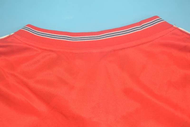 Thailand Quality(AAA) 1989 England Away Retro Soccer Jersey