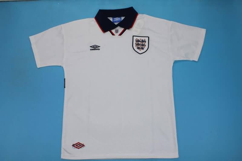 Thailand Quality(AAA) 1994 England Home Retro Soccer Jersey