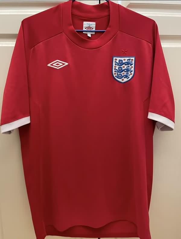 Thailand Quality(AAA) 2010 England Away Retro Soccer Jersey