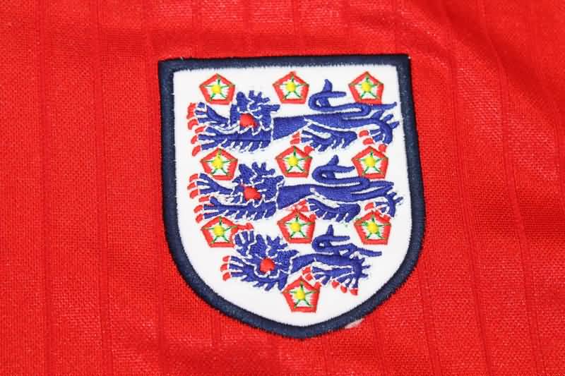 Thailand Quality(AAA) 1984/87 England Away Retro Soccer Jersey