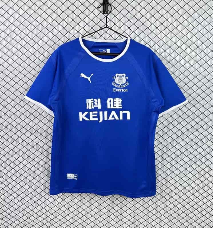 Thailand Quality(AAA) 2003/04 Everton Home Retro Soccer Jersey Thailand Quality(AAA) 2003/04 Everton Home Retro Soccer Jersey