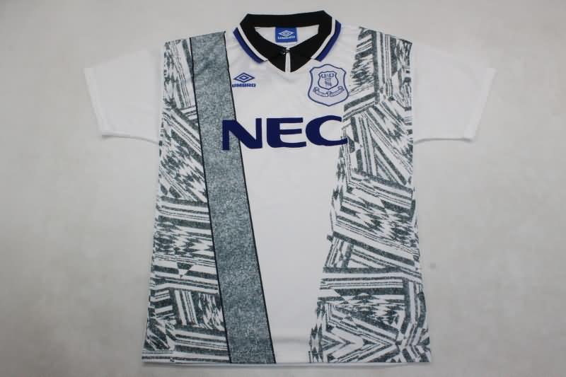 Thailand Quality(AAA) 1994/95 Everton Away Retro Soccer Jersey