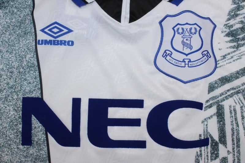 Thailand Quality(AAA) 1994/95 Everton Away Retro Soccer Jersey