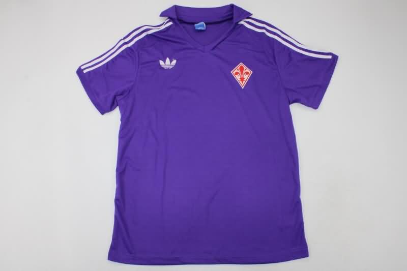 Thailand Quality(AAA) 1979/80 Fiorentina Home Retro Soccer Jersey