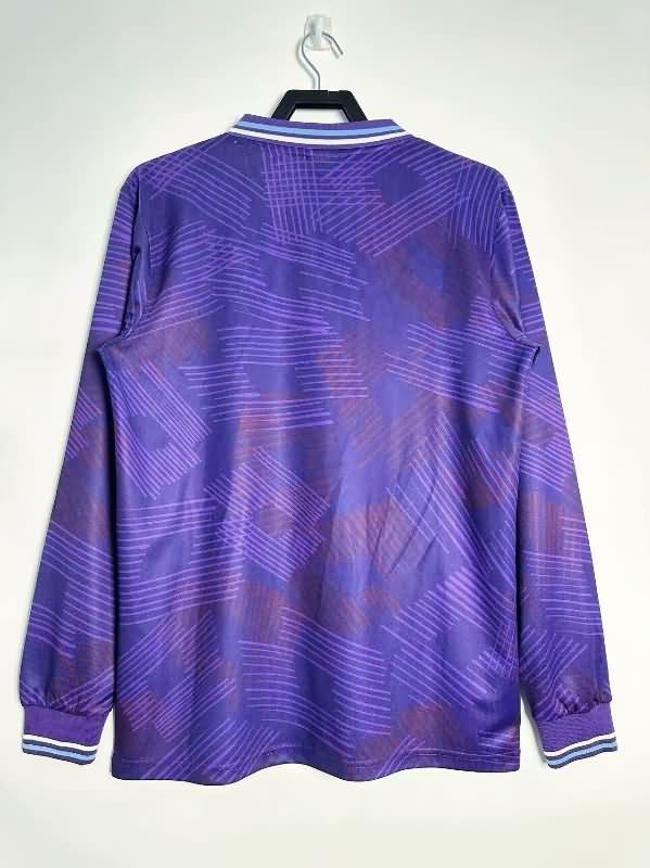 Thailand Quality(AAA) 1992/93 Fiorentina Home Long Sleeve Retro Soccer Jersey