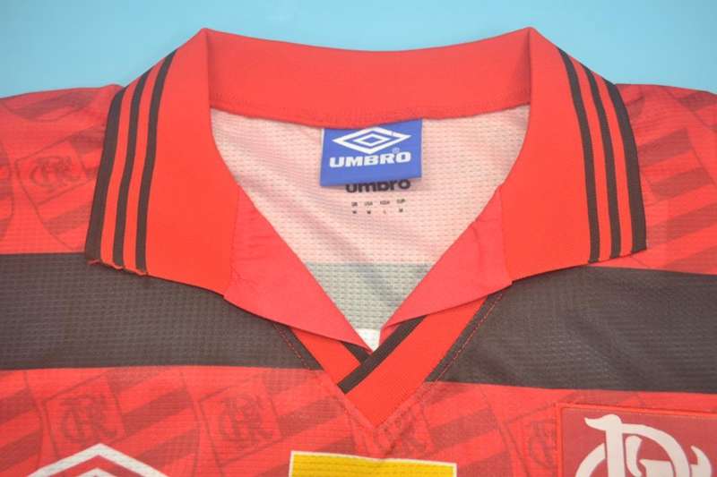 Thailand Quality(AAA) 1995 Flamengo Home Retro Soccer Jersey