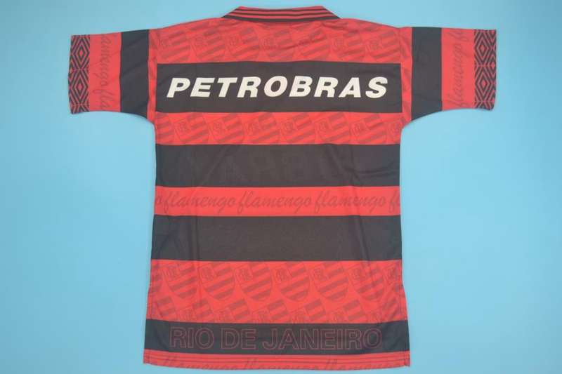 Thailand Quality(AAA) 1995 Flamengo Home Retro Soccer Jersey