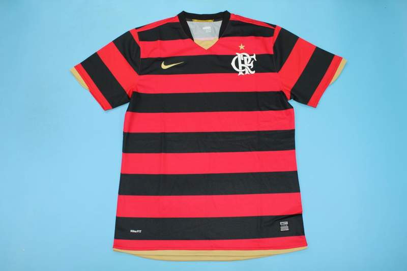Thailand Quality(AAA) 2008 Flamengo Home Retro Soccer Jersey