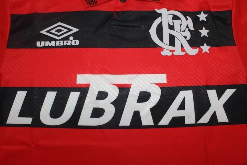 Thailand Quality(AAA) 1992/93 Flamengo Retro Home Soccer Jersey