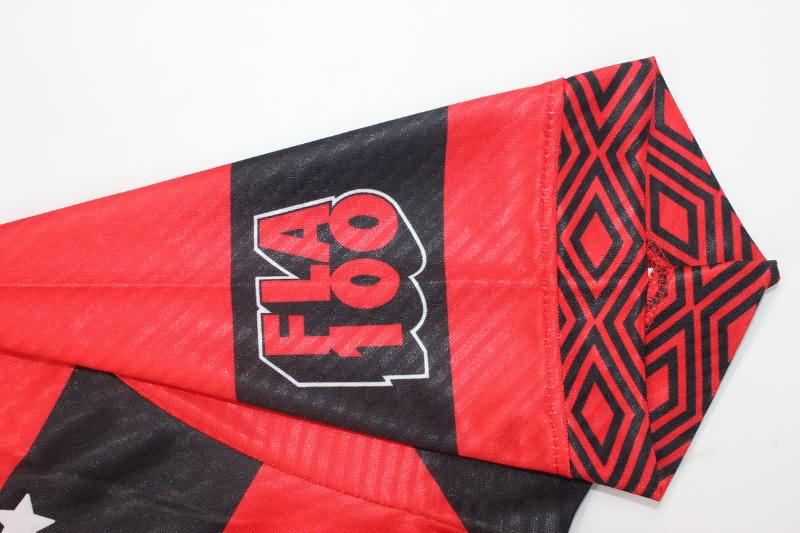 Thailand Quality(AAA) 1992/93 Flamengo Retro Home Soccer Jersey