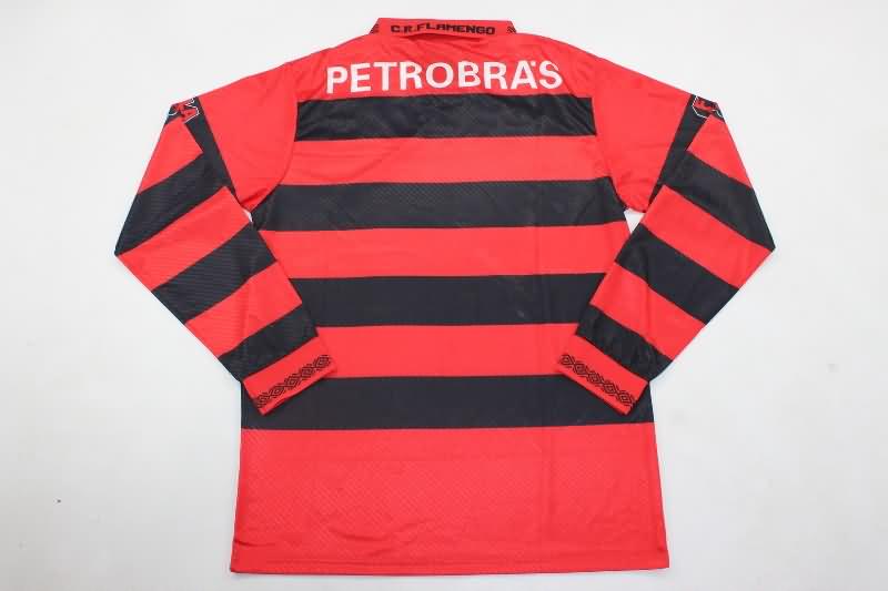 Thailand Quality(AAA) 1992/93 Flamengo Home Retro Long Sleeve Soccer Jersey