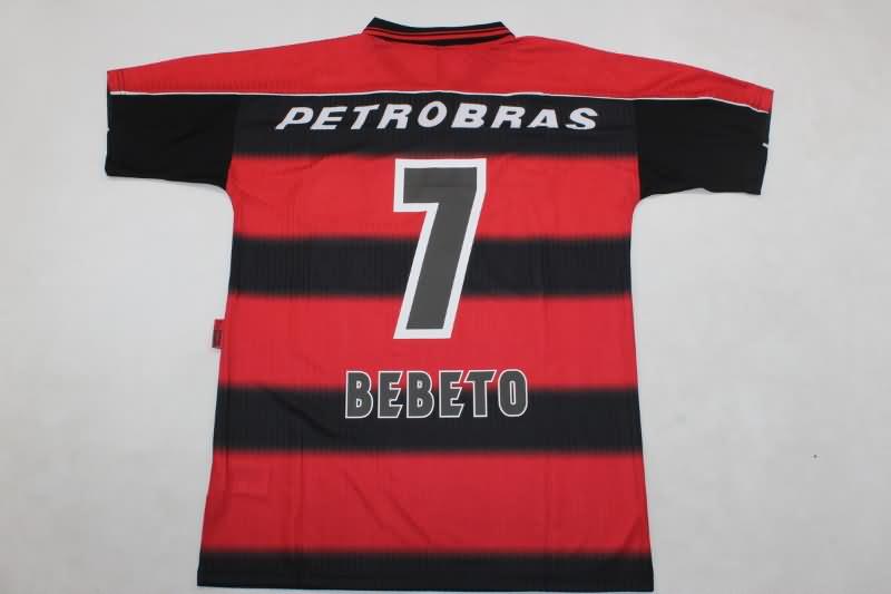 Thailand Quality(AAA) 1997/98 Flamengo Home Retro Soccer Jersey