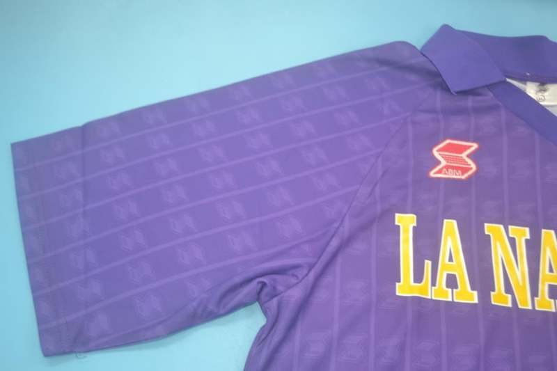 Thailand Quality(AAA) 1989/90 Fiorentina Home Retro Soccer Jersey