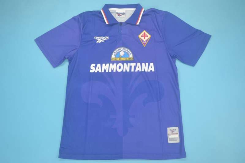 Thailand Quality(AAA) 1995/96 Fiorentina Home Retro Soccer Jersey