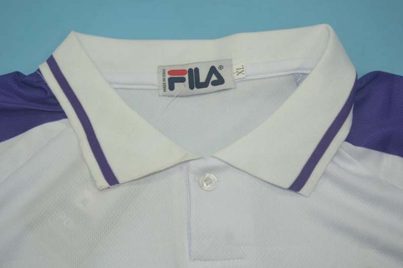 Thailand Quality(AAA) 1998/99 Fiorentina Away Retro Soccer Jersey