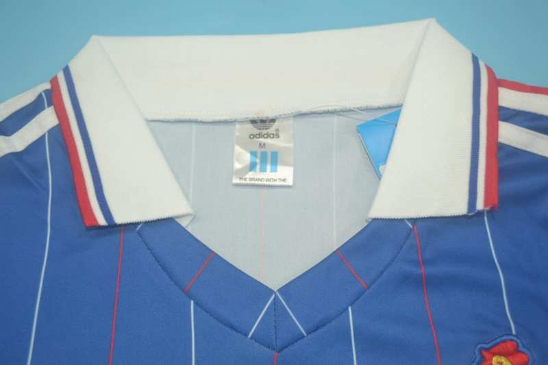 Thailand Quality(AAA) 1982 France Home Retro Soccer Jersey