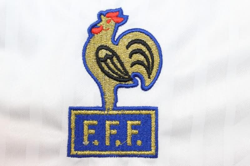 Thailand Quality(AAA) 1994 France Away Retro Soccer Jersey