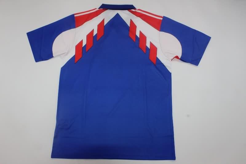 Thailand Quality(AAA) 1990/92 France Home Retro Soccer Jersey