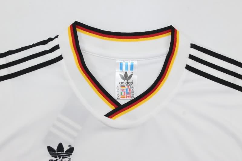 Thailand Quality(AAA) 1986 Germany Home Retro Soccer Jersey