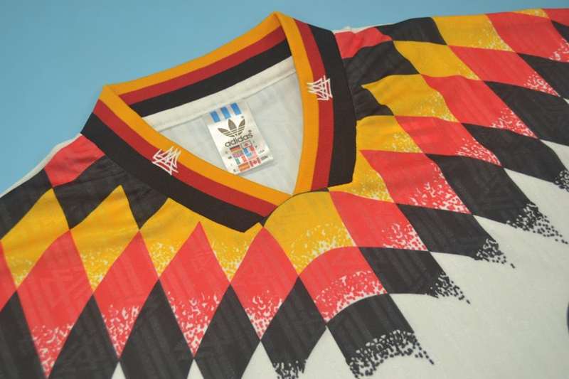 Thailand Quality(AAA) 1994 Germany Home Retro Soccer Jersey