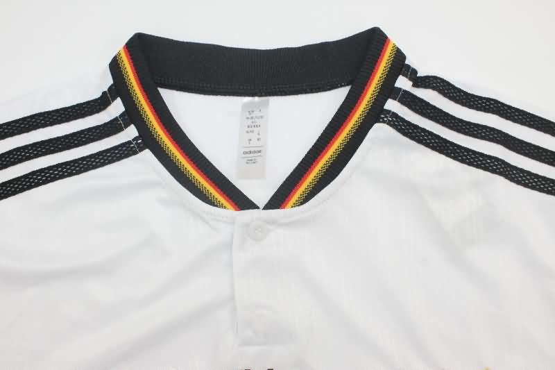 Thailand Quality(AAA) 1996 Germany Home Long Sleeve Retro Soccer Jersey