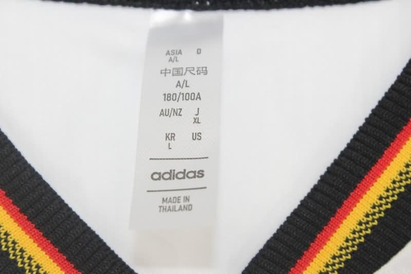 Thailand Quality(AAA) 1996 Germany Home Long Sleeve Retro Soccer Jersey