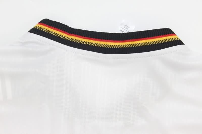 Thailand Quality(AAA) 1996 Germany Home Long Sleeve Retro Soccer Jersey