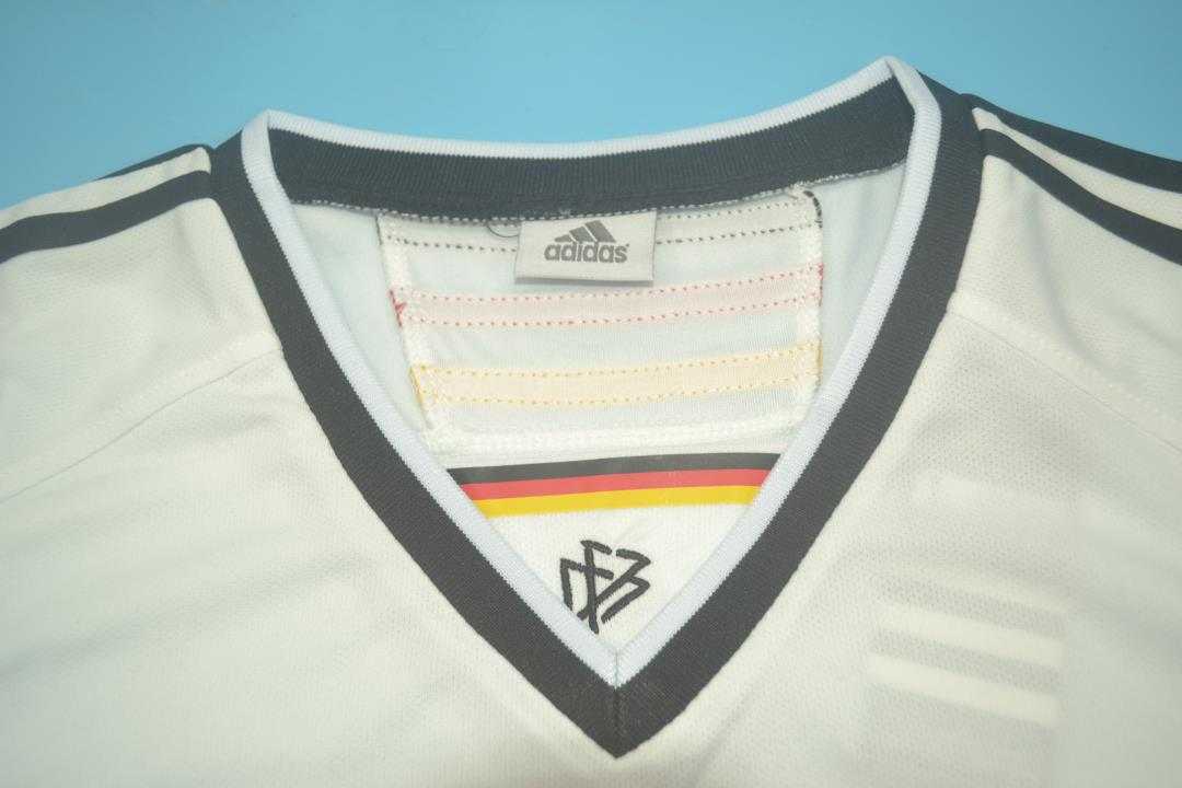 Thailand Quality(AAA) 1998 Germany Home Retro Soccer Jersey