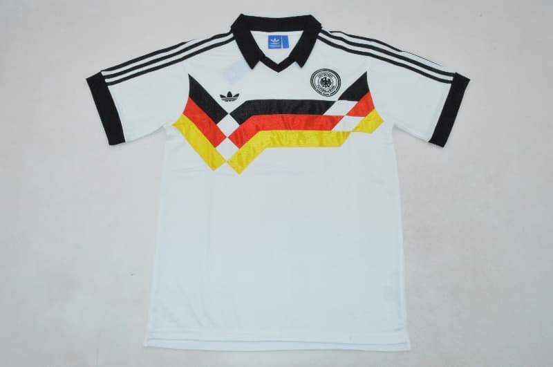 Thailand Quality(AAA) 1988/90 Germany Home Retro Soccer Jersey Thailand Quality(AAA) 1988/90 Germany Home Retro Soccer Jersey